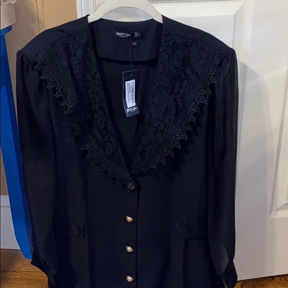 Feelings run deep plunging blazer dress